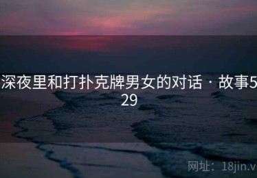 深夜里和打扑克牌男女的对话 · 故事529