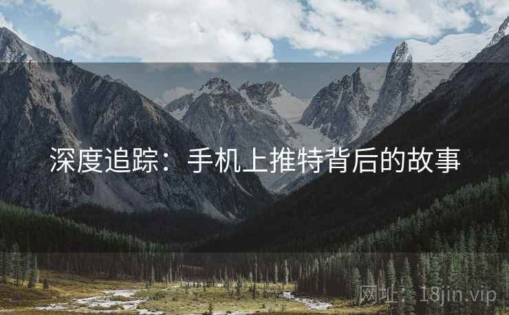 深度追踪:手机上推特背后的故事 深度追踪:手机上推特背后的故事