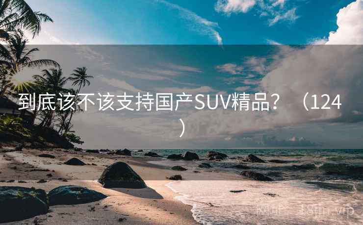 到底该不该支持国产SUV精品?(124 ) 到底该不该支持国产SUV精品?(124 )